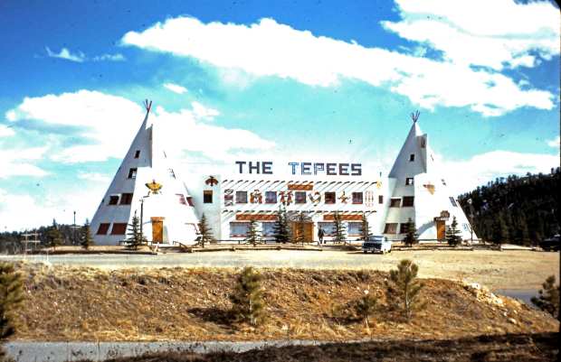 Tepees' in 1955